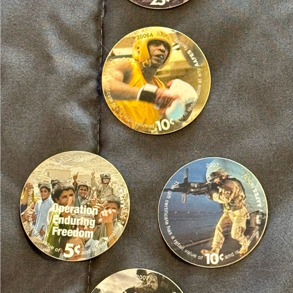 Military Commemorative Coin Set